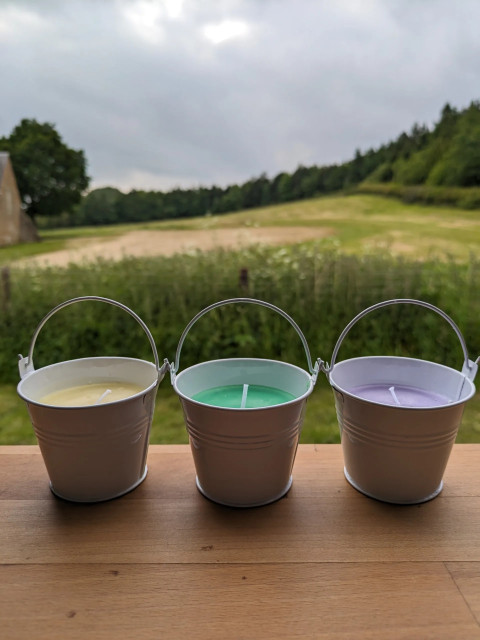 3 candles